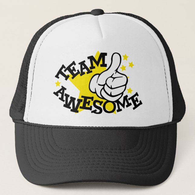 De Camionero Gorra impresionante del equipo (Anverso)