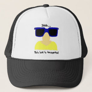 De Camionero Gorra Incognito Mustache & Glasses