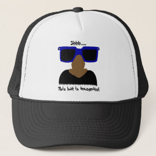 De Camionero Gorra Incognito Mustache & Glasses