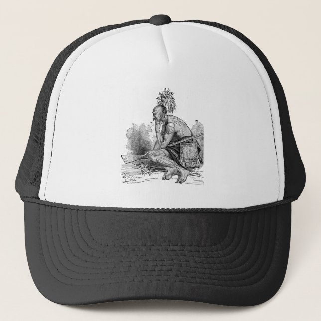 De Camionero Gorra indio (Anverso)