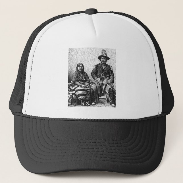 De Camionero Gorra indio americano (Anverso)