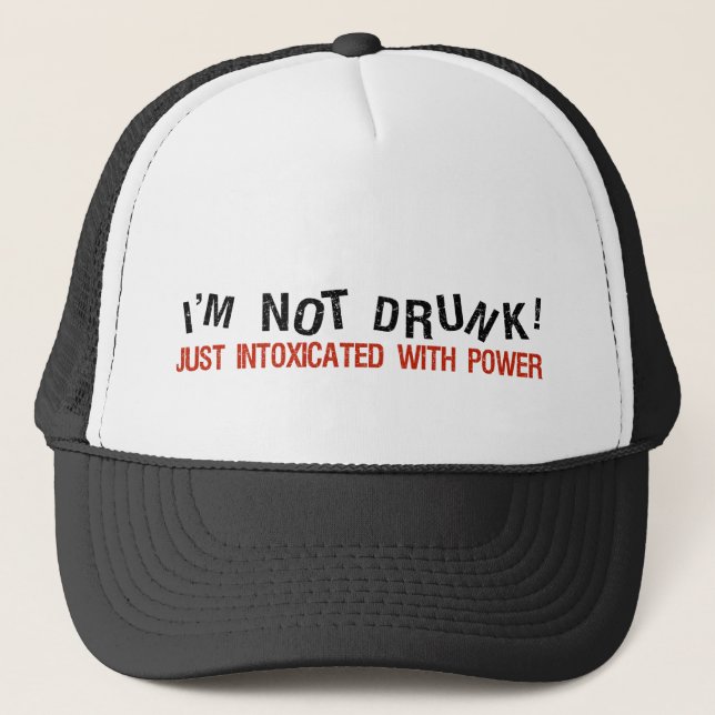De Camionero GORRA INTOXICADO - elegir color (Anverso)
