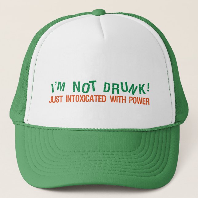 De Camionero GORRA INTOXICADO - elegir color (Anverso)