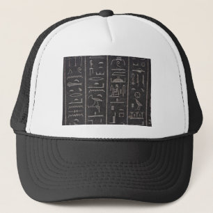 De Camionero Gorra jeroglífico egipcio