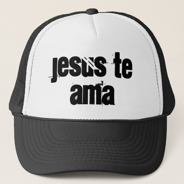 De Camionero Gorra - Jesús le ama (Anverso)