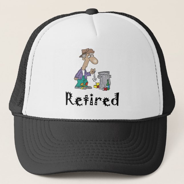De Camionero Gorra jubilado (Anverso)