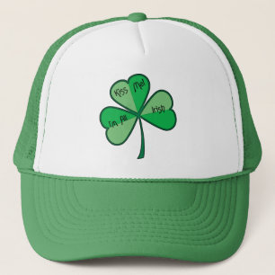 De Camionero Gorra Kiss Me Shamrock