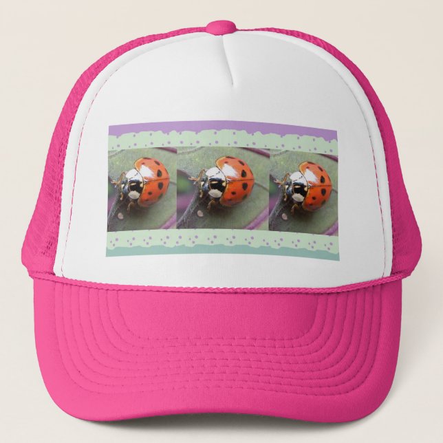 De Camionero Gorra Ladybug (Anverso)