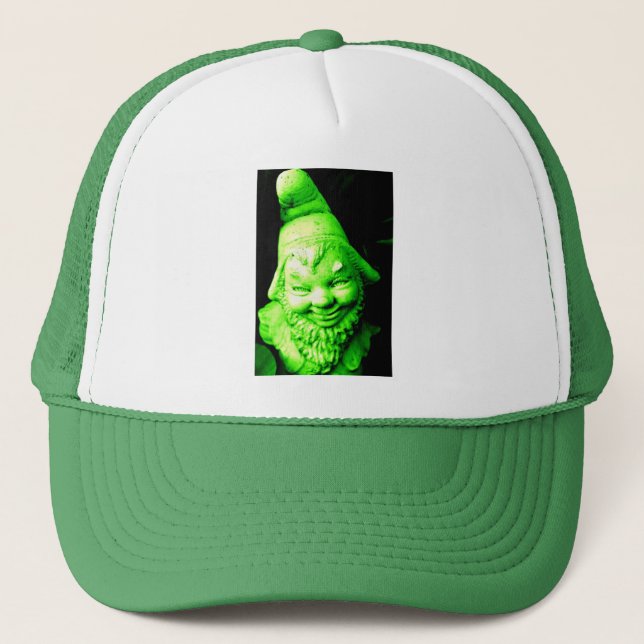 De Camionero gorra leprechaun verde (Anverso)