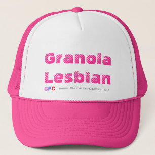 De Camionero Gorra lesbiano del Granola por GPC