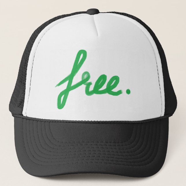 De Camionero Gorra "libre" del verano (Anverso)