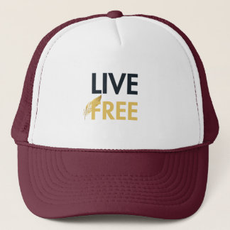 De Camionero Gorra Live Free | AMAR Prints