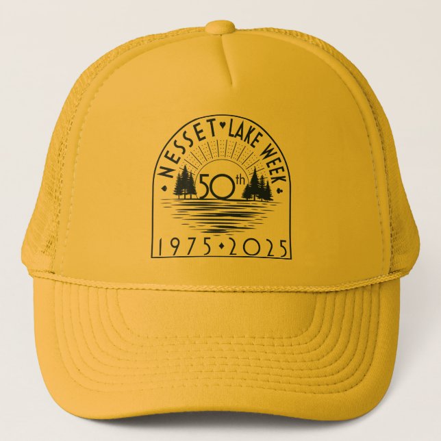 De Camionero Gorra Logo Nesset Arch (Anverso)