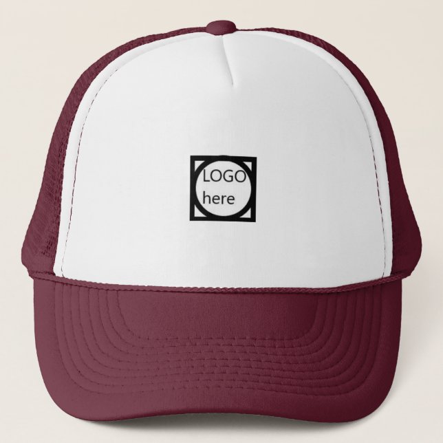 De Camionero Gorra LOGO promocional  (Anverso)