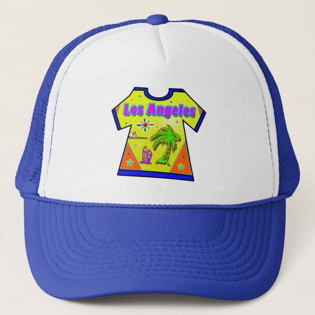 De Camionero gorra "Los Angeles Vivid 1" (Anverso)