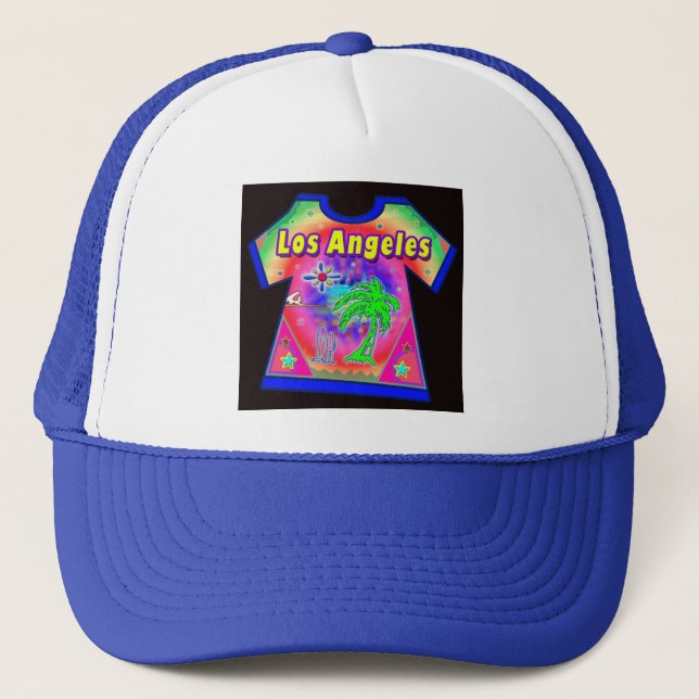 De Camionero gorra "Los Angeles Vivid 4" (Anverso)
