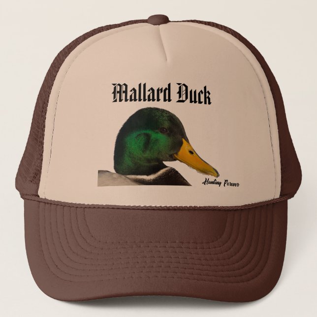 De Camionero Gorra Mallard Duck (Anverso)