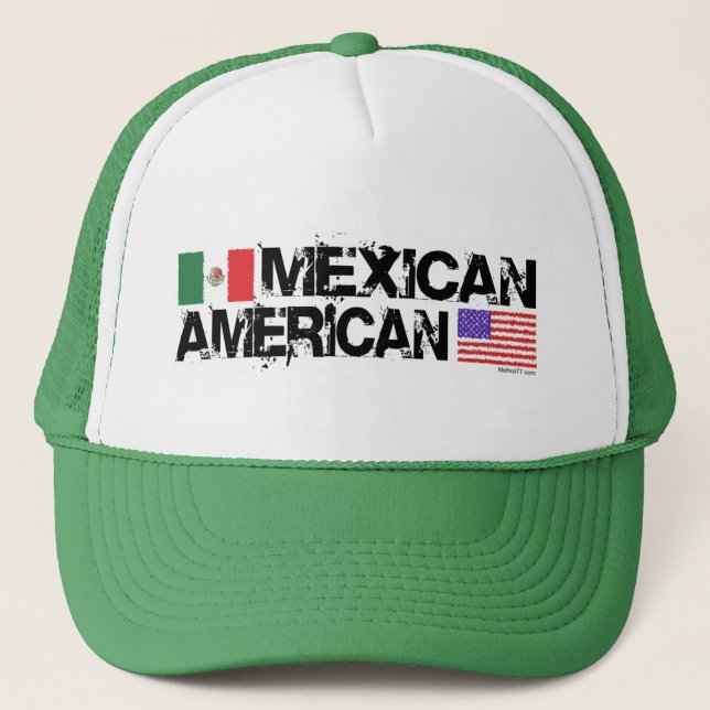 De Camionero Gorra mexicano-americano (Anverso)