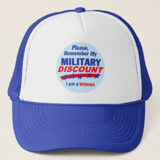 De Camionero Gorra MILITAR del DESCUENTO