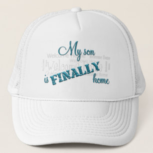 De Camionero Gorra militar del Mamá-Regreso al hogar