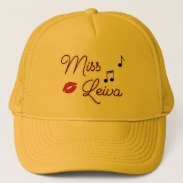 De Camionero Gorra Miss Leiva