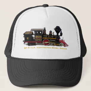 De Camionero Gorra modelo del motor del SP #1 C.P. Huntington