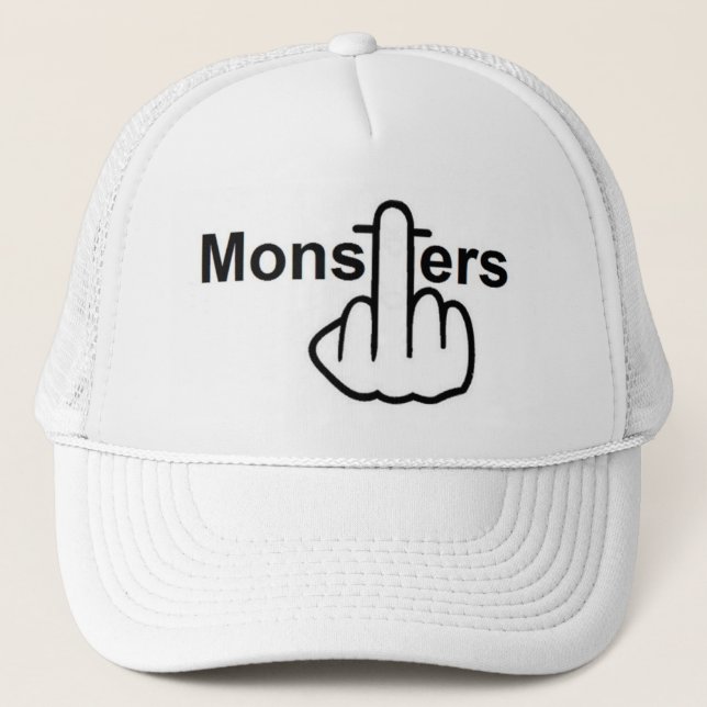 De Camionero Gorra Monster Flip (Anverso)