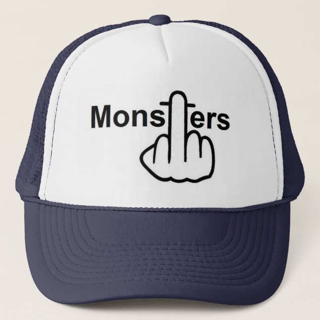 De Camionero Gorra Monster Flip (Anverso)