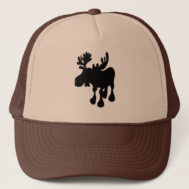 De Camionero Gorra Moose (Anverso)