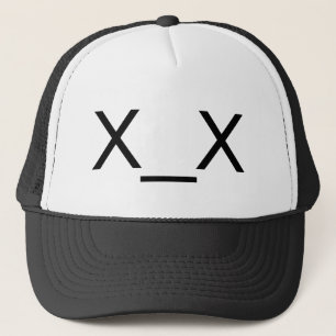 De Camionero gorra muerto del Emoticon del x_x