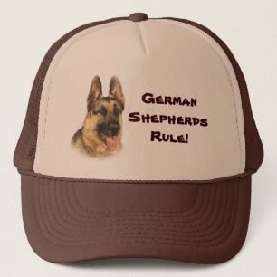 De Camionero Gorra muy hermoso alemán del pastor