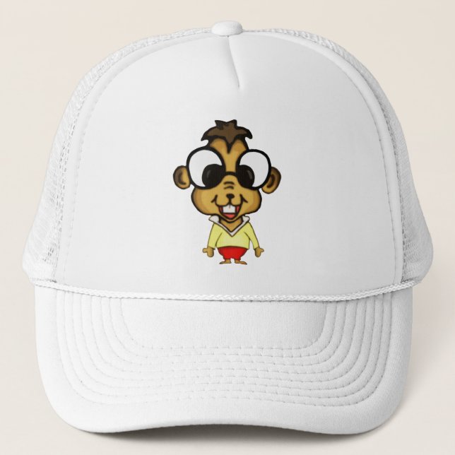 De Camionero Gorra Myopic Chipmunk (Anverso)