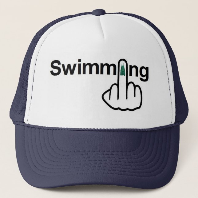 De Camionero Gorra Nadando Giro (Anverso)