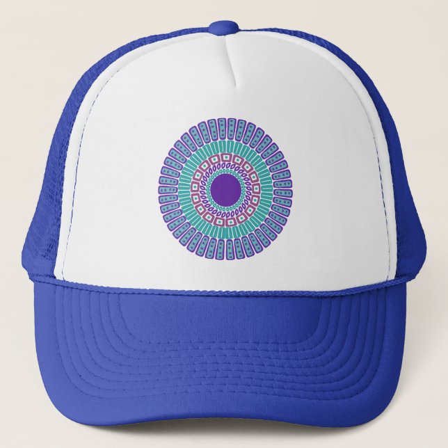 De Camionero Gorra Nativo-Inspirado (Anverso)