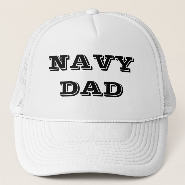 De Camionero Gorra Navy Dad (Anverso)