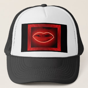 De Camionero Gorra Neon Lips