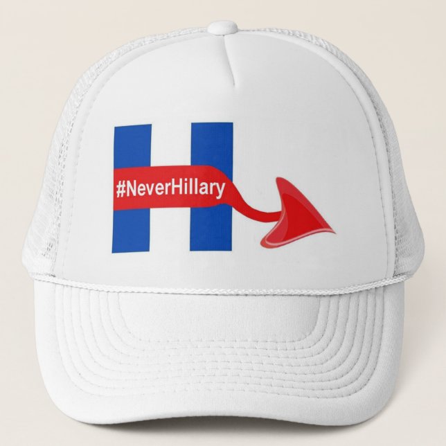 De Camionero Gorra Never Hillary (Anverso)