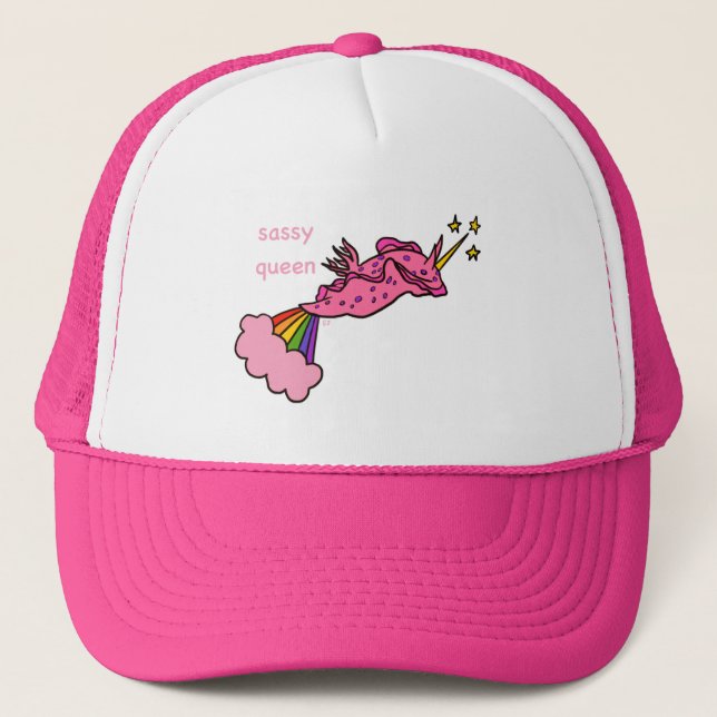 De Camionero gorra nudibranch reina sassy (Anverso)