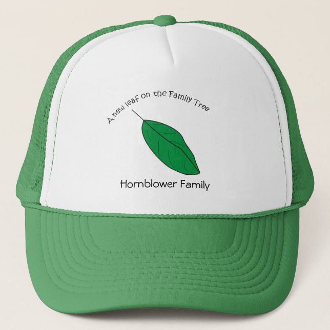 De Camionero Gorra - Nueva hoja en árbol familiar (Anverso)