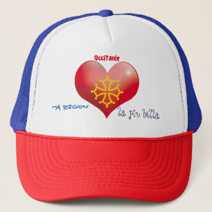 De Camionero gorra Occitanie mi región, más bonita