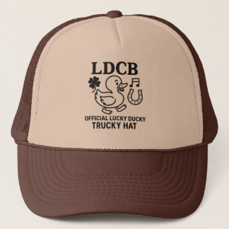De Camionero Gorra Oficial Lucky Ducky Trucky-LDCB Con Pato