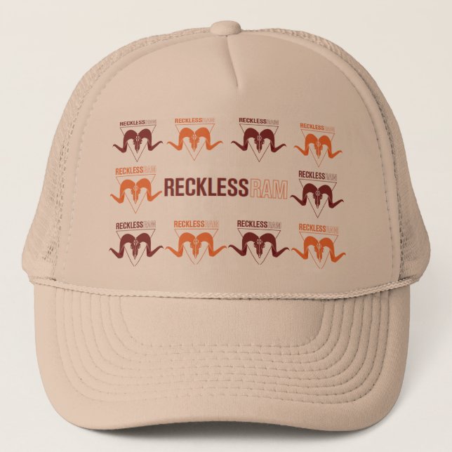 De Camionero Gorra Oficial Reckless Espolón (Anverso)