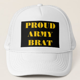 De Camionero Gorra Orgullo Ejército Brat