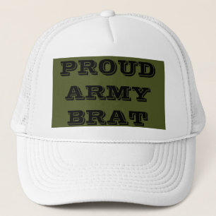 De Camionero Gorra Orgullo Ejército Brat