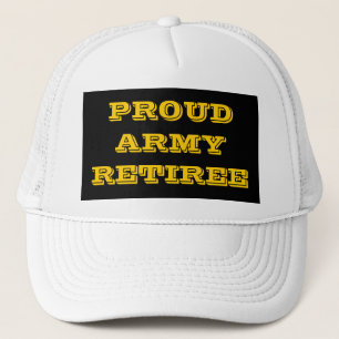 De Camionero Gorra Orgulloso Ejército Retiree