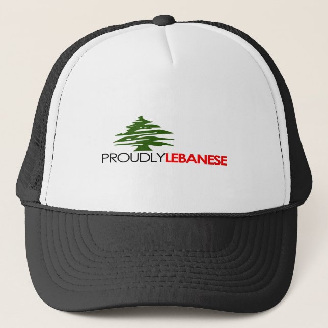 De Camionero Gorra orgulloso libanés (Anverso)