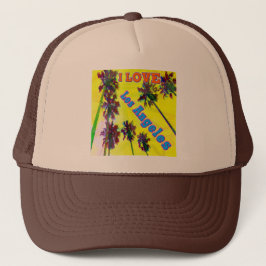 De Camionero Gorra "Palm Sky: I LOVE Los Angeles 2"
