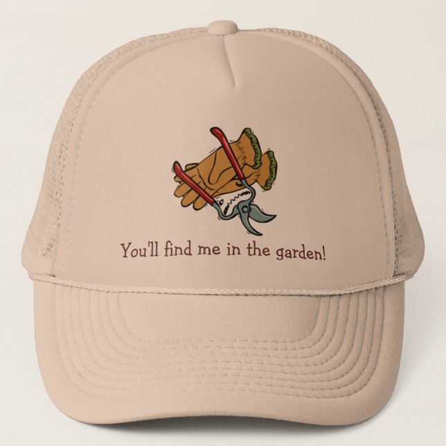 De Camionero Gorra para los jardineros (Anverso)