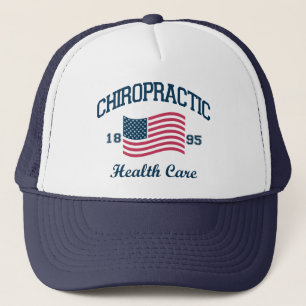 De Camionero Gorra patriótico quiropráctico atlético