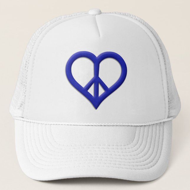 De Camionero Gorra Paz y Amor (Anverso)